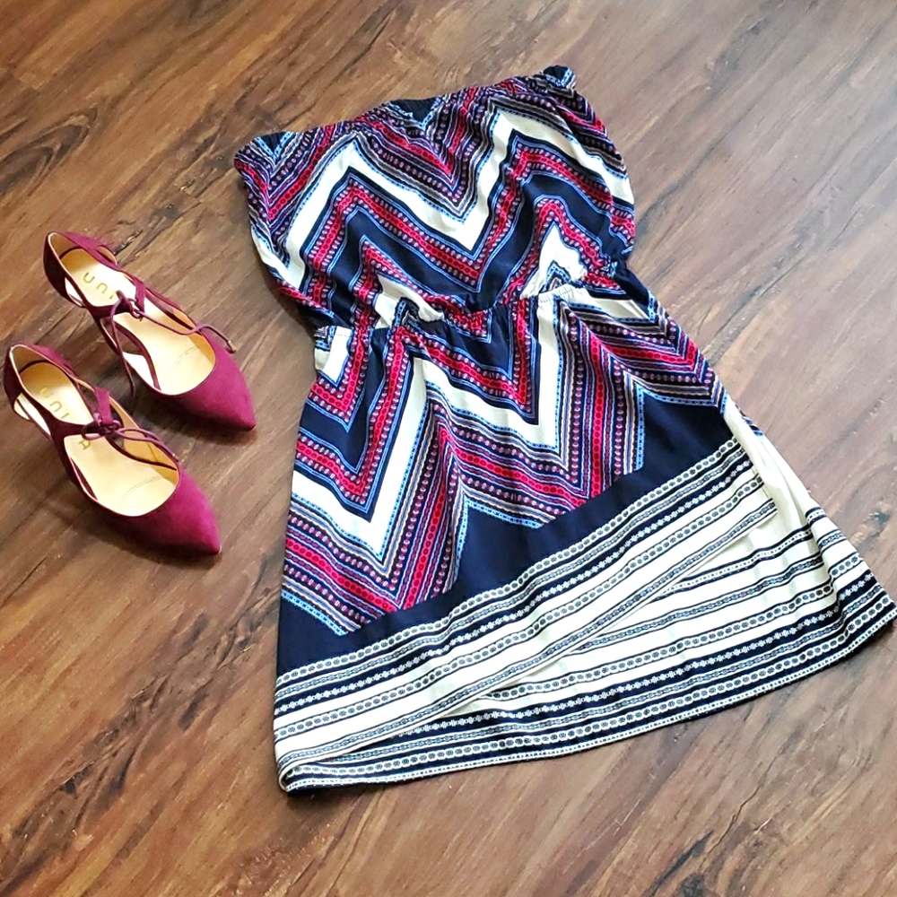 Express strapless dress